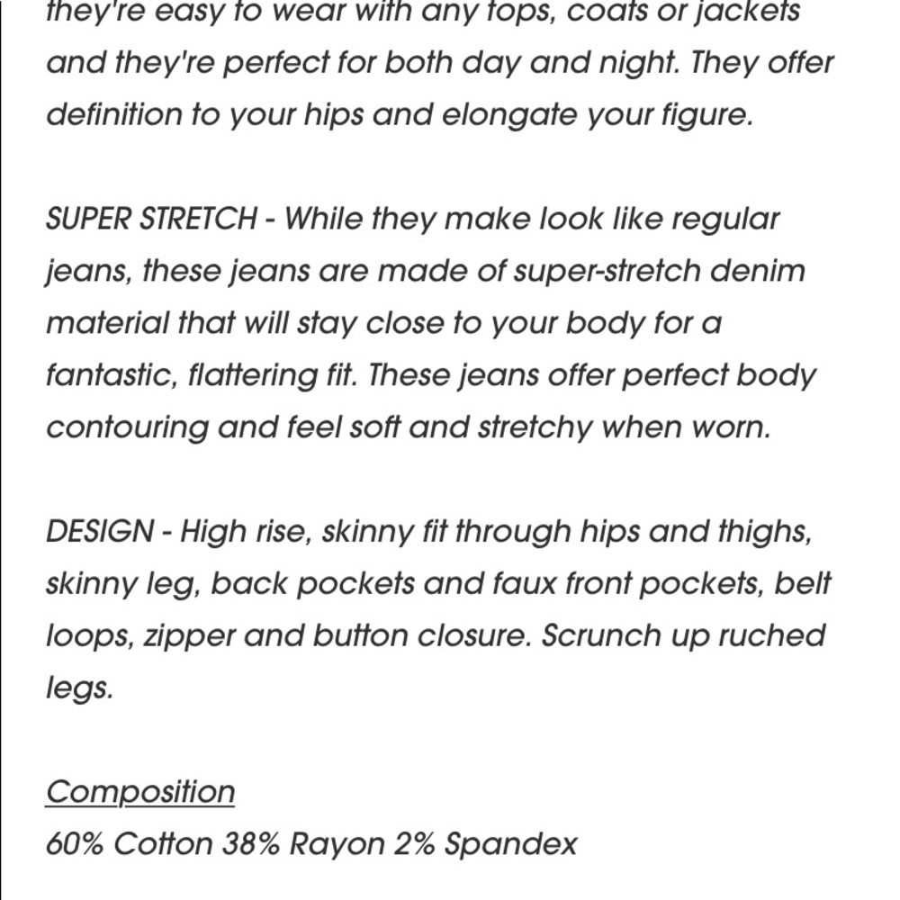 Aphrodite high-waisted-scrunch-up-ruched-jeans 27 - Picture 16 of 16